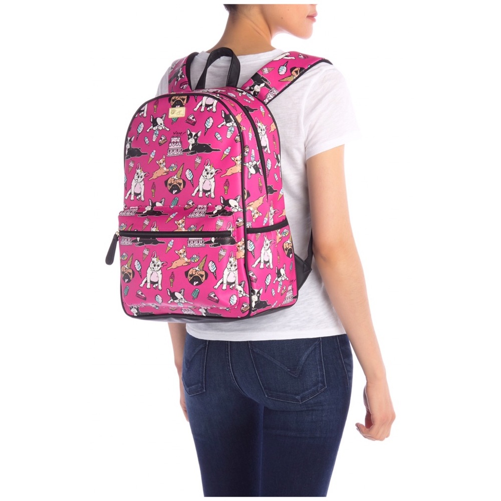 NEW BETSEY JOHNSON Drew Kitsch Full Size Backpack